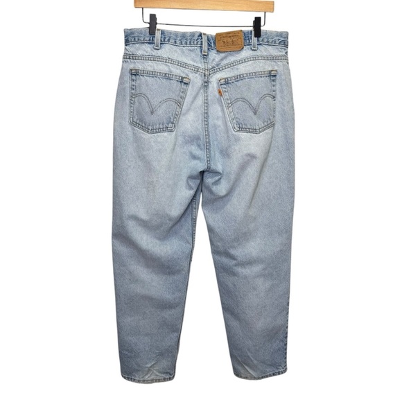 Y2K Vintage Levi's Orange Tab High Rise Jeans Size 36 100% Cotton - Picture 16 of 16